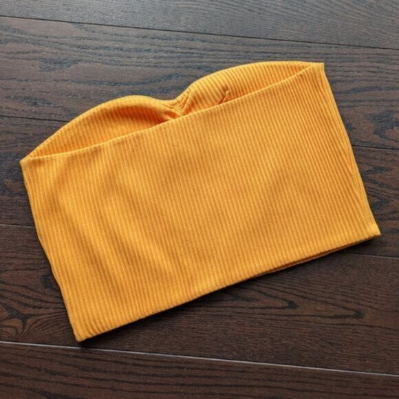 Wilfred Orange Crop Top - Picture 4 of 7